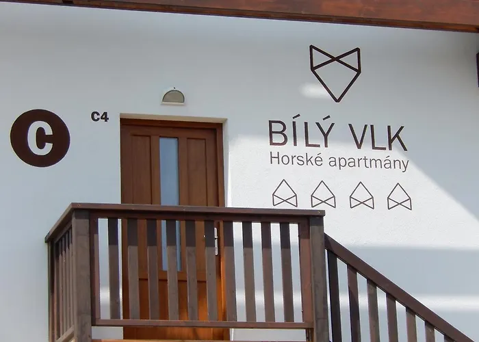公寓 Horske Bily Vlk Vaclavov u Bruntalu